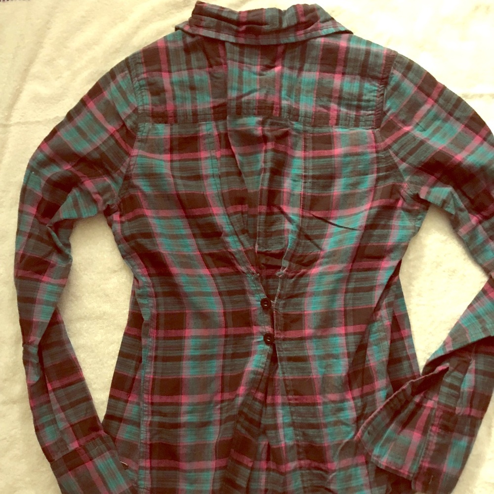 Roxy, Long sleeve, button down, collar shirt